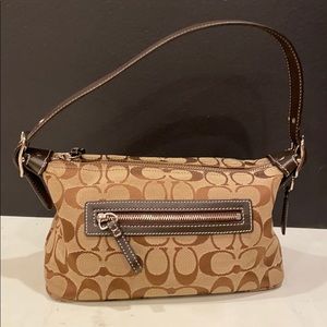 Vintage Brown Coach Shoulder Bag